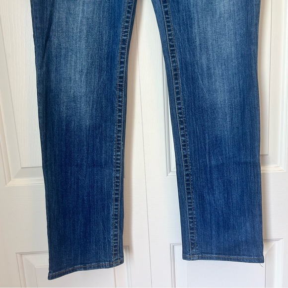 Kut from the Kloth Stevie Straight Leg Midrise Medium Wash Jeans Size 14 Womens - Picture 3 of 6
